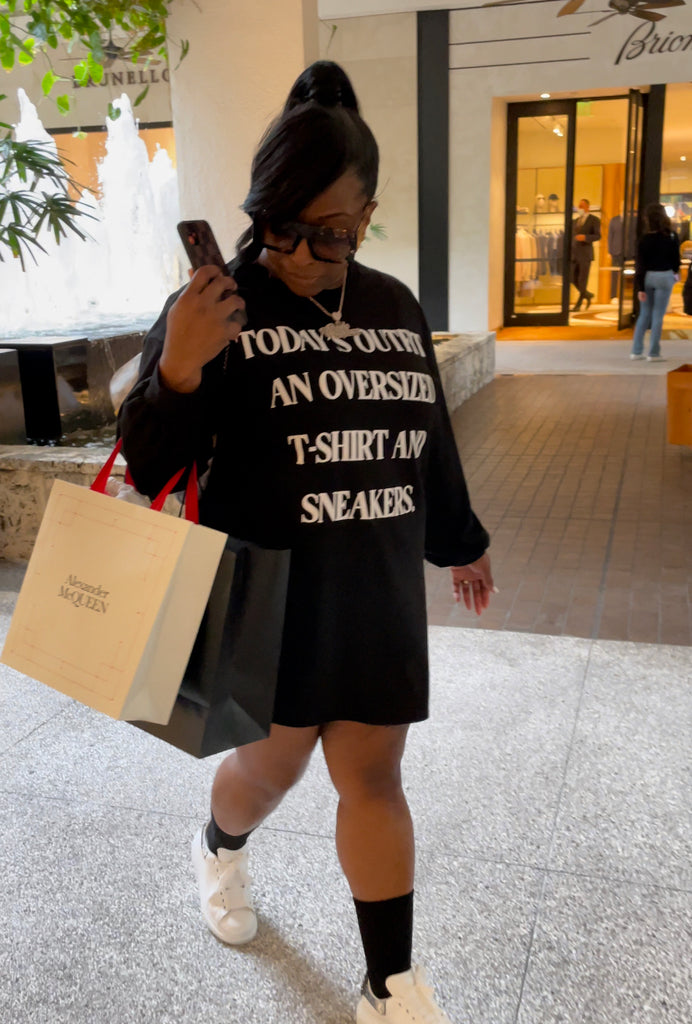 Oversized Shirt Dress – The Body Shoppe